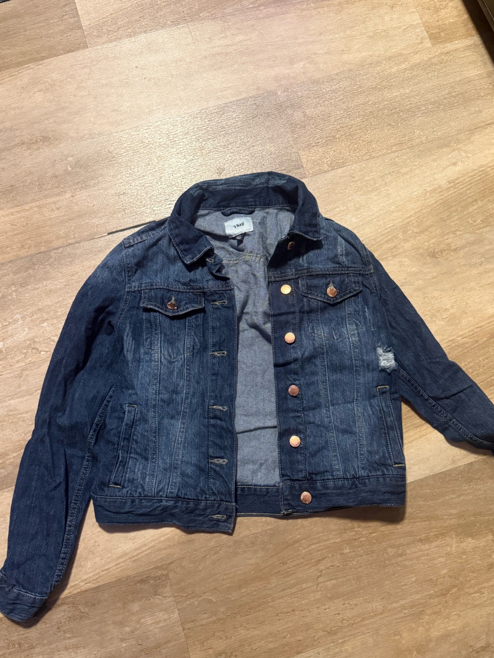 Dark Blue Denim Jacket - Women